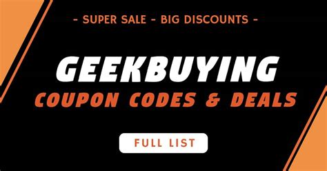 How To Get Discounts With Geekbuying Coupon In 2023