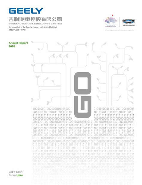 geely automobile holdings annual report