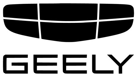 geely automotive logo black and white