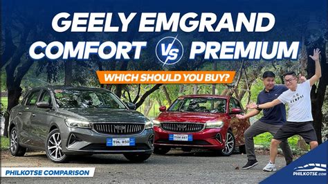 geely emgrand comfort vs premium