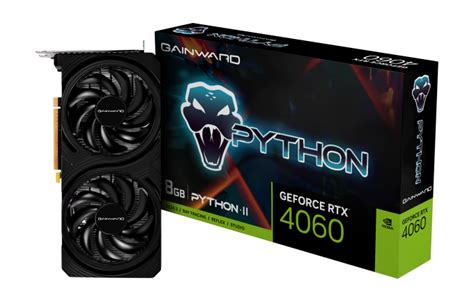 Products Gainward GeForce RTX™ 4060 Python II OC