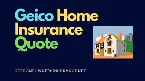 geico insurance quote home