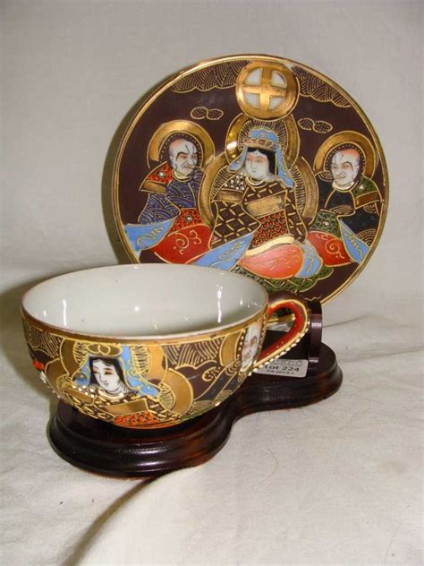 geisha girl tea cups