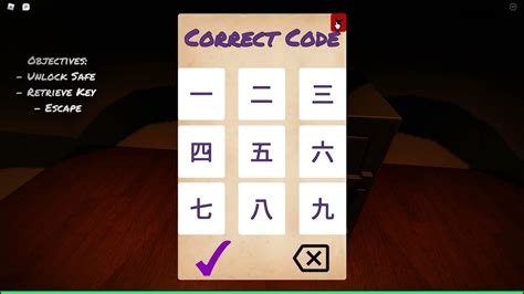 geisha roblox game safe code