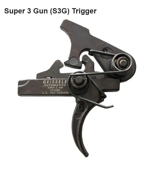 Geissele Automatics Ar15 Super 3 Gun Trigger S3g Super 3 Gun Trigger