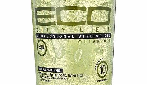 Gel Eco Styler Vert co Professional Styling With Argan Oil