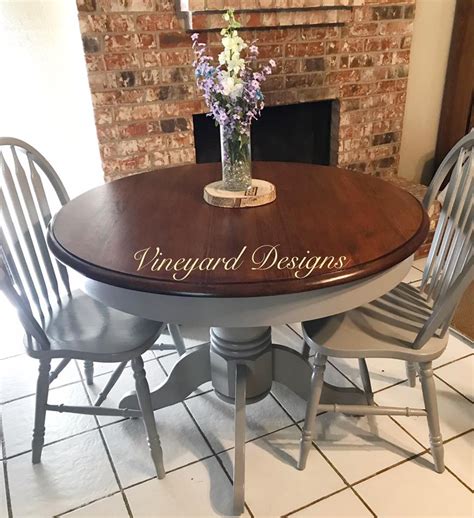 Gel Stain Kitchen Table