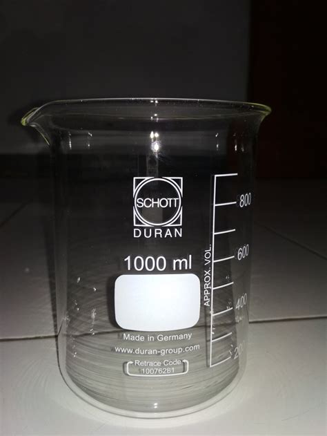 Kelebihan Gelas Beaker 1000ml