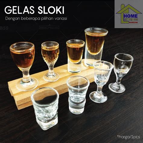 Gelas Vodka Indonesia Kaca Berkualitas Tinggi