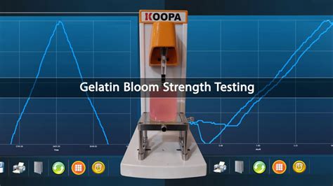 Gelatin Bloom Strength Test