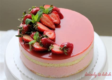 Gelatin Mousse Cake