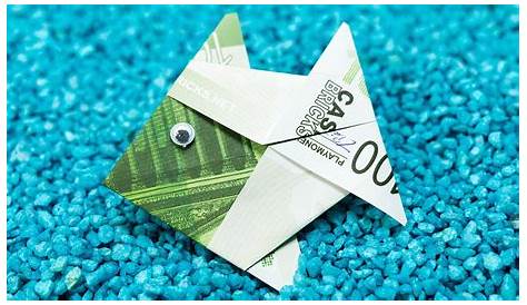 Geldscheine falten - Wie wär´s mit einem Fisch? | Basteln & Gestalten