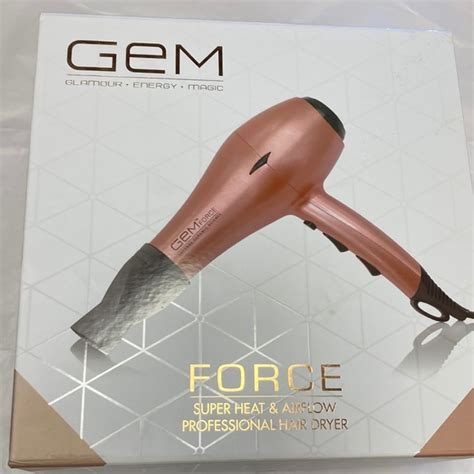Gem Hair Dryer With Diffuser
