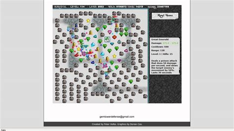 Gem Tower Defense Sandbox