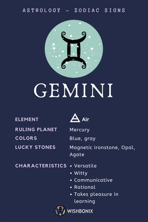 gemini air sign meaning