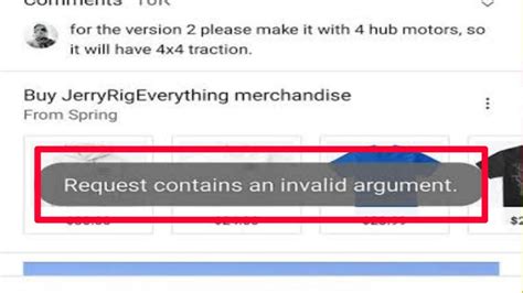 gemini api request contains an invalid argument
