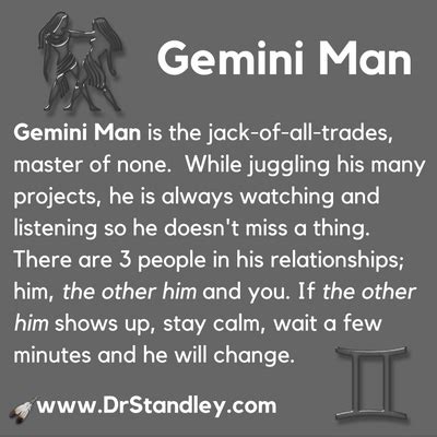 gemini horoscope dr standley love