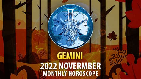 gemini horoscope november 2022