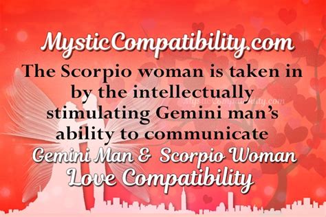 gemini man scorpio woman compatibility