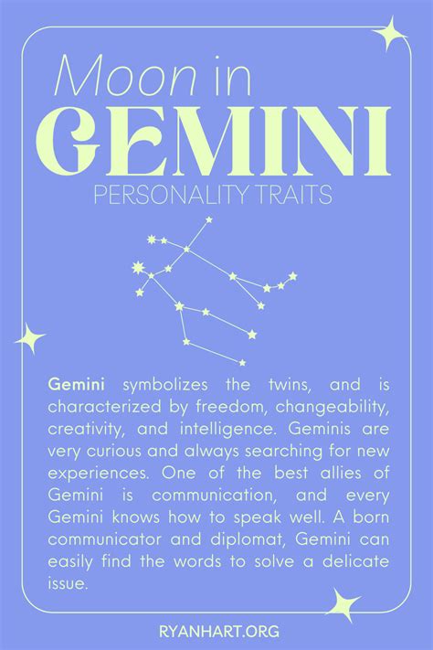 gemini moon sign traits