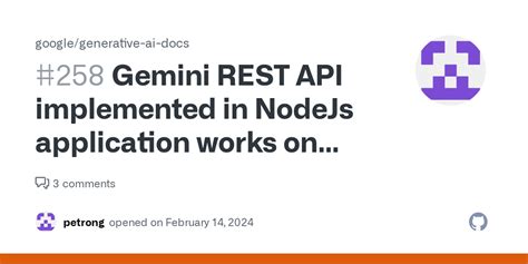 gemini rest api reference