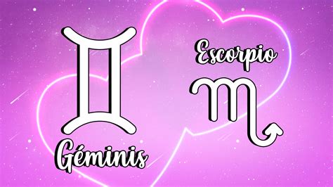 geminis y escorpio