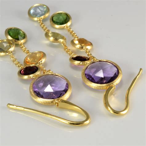 weedtime.us:gemstone dangle earrings