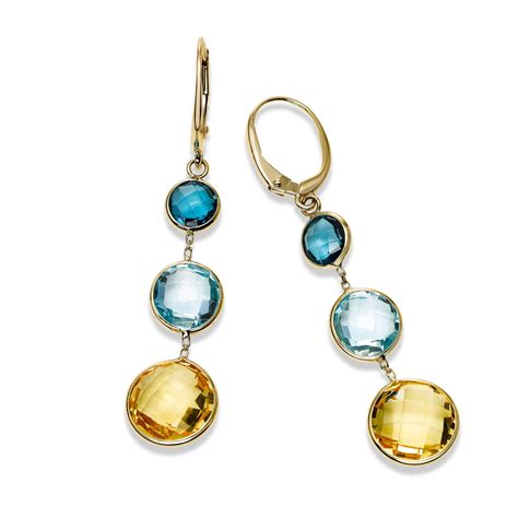 weedtime.us:gemstone dangle earrings