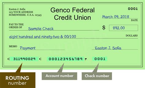 genco routing number waco