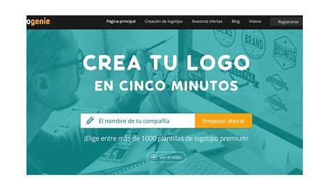 Logotype Maker: Generador automático de logos online que cuenta con