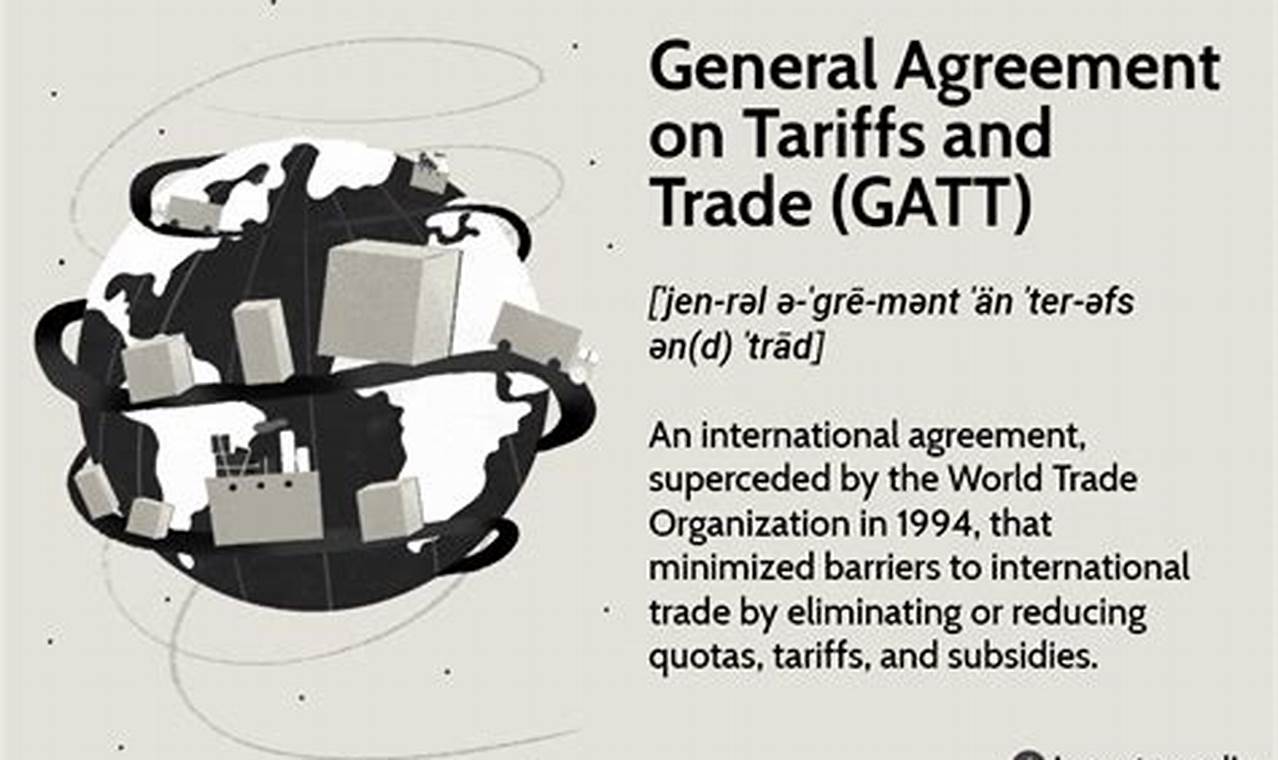 general agreement on tariffs and trade adalah