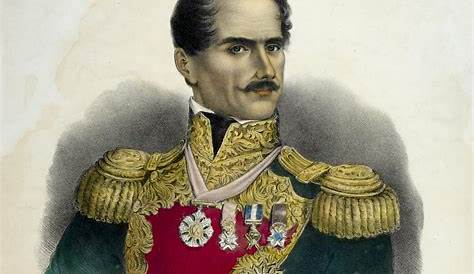 General Antonio Lopez de Santa Anna of Mexico (Print #14372051) Canvas