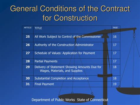 general conditions of contract november 2022