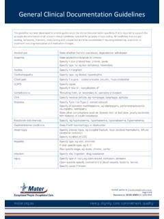 General Documentation Guidelines Apply To