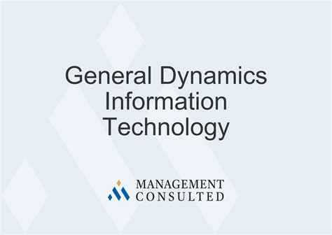 General Dynamics Information Technology Inc: A Beginner-Friendly Walkthrough Guide