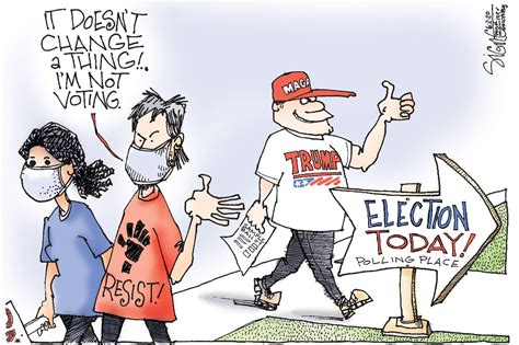 general election political cartoon