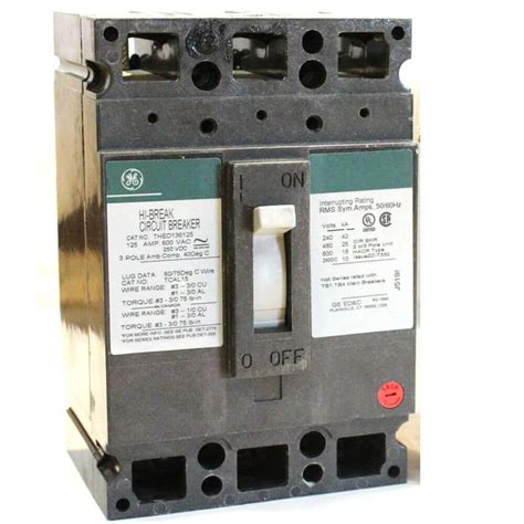 General Electric Circuit Breakers Catalog