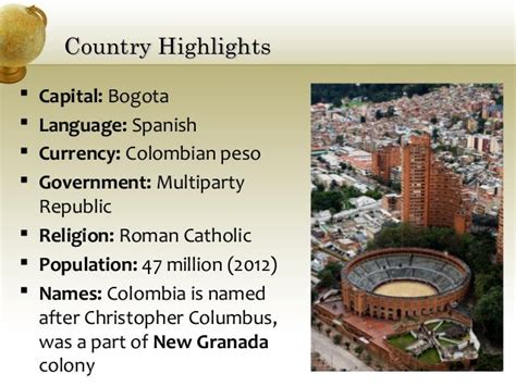 general facts about colombia