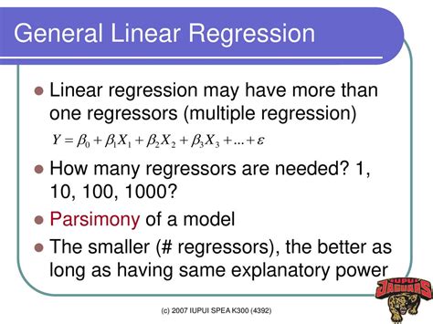 General Linear Model Regression Splines