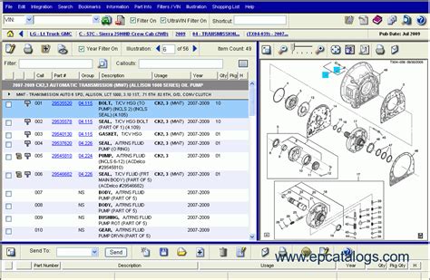 general motors auto parts catalog