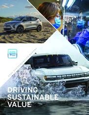 general motors sustainability report 2020