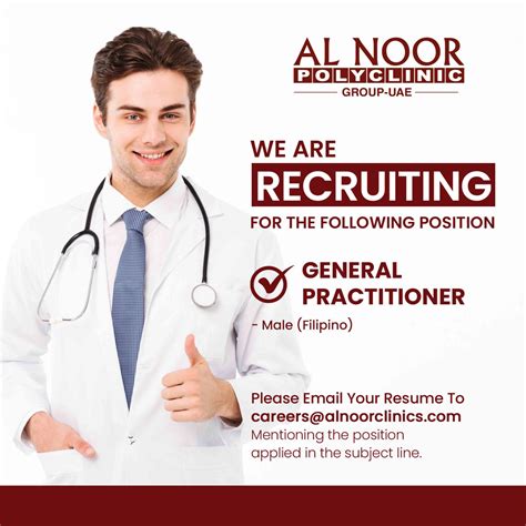 general practitioner job dubai