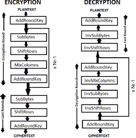 general structure of aes algorithm