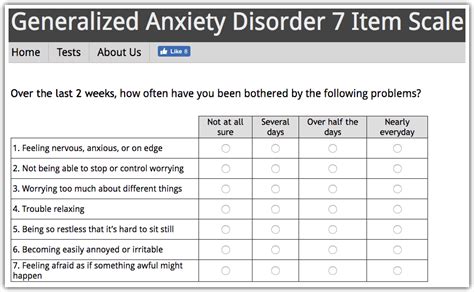 Take a Generalized Anxiety Disorder Test for Accurate Insights