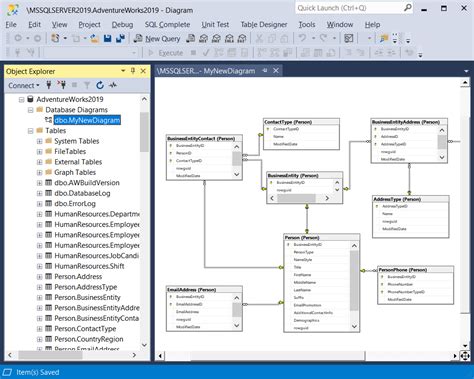 Generate Db Diagram Sql Server Sql Diagram Database Er Serve