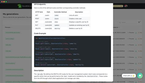 generate documentation from source code ai