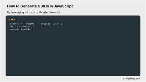 generate guids