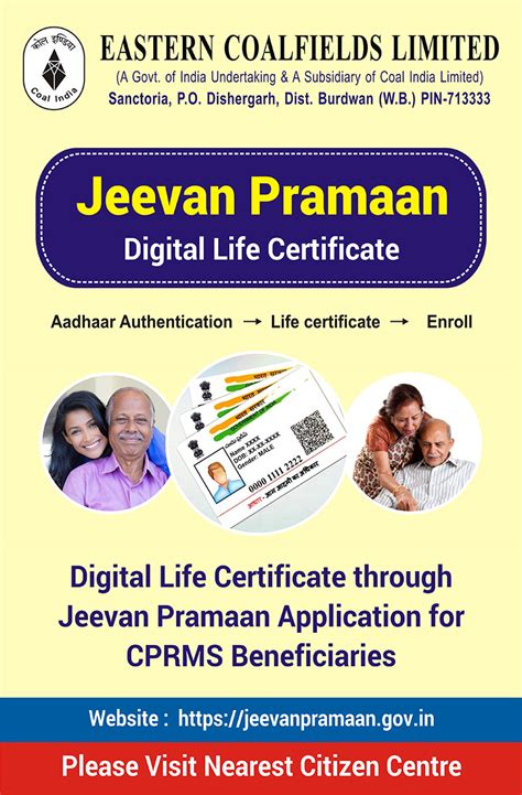 generate jeevan pramaan certificate