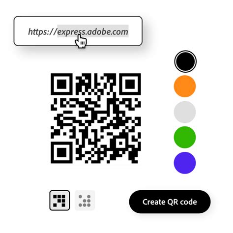 generate qr code adobe