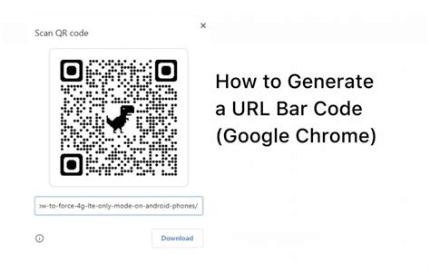 generate qr code in chrome